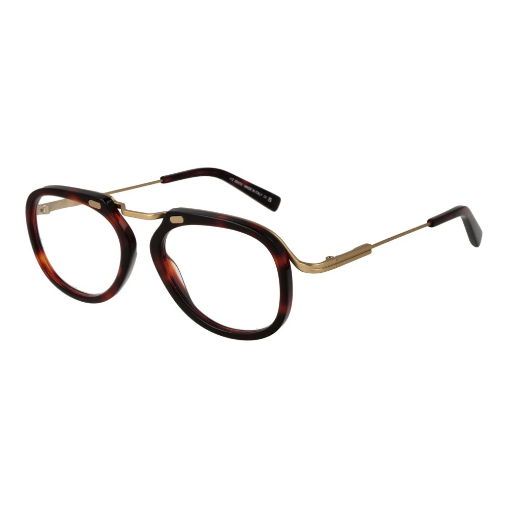 Zegna Men's Red Glasses, One Size, Optical Frame