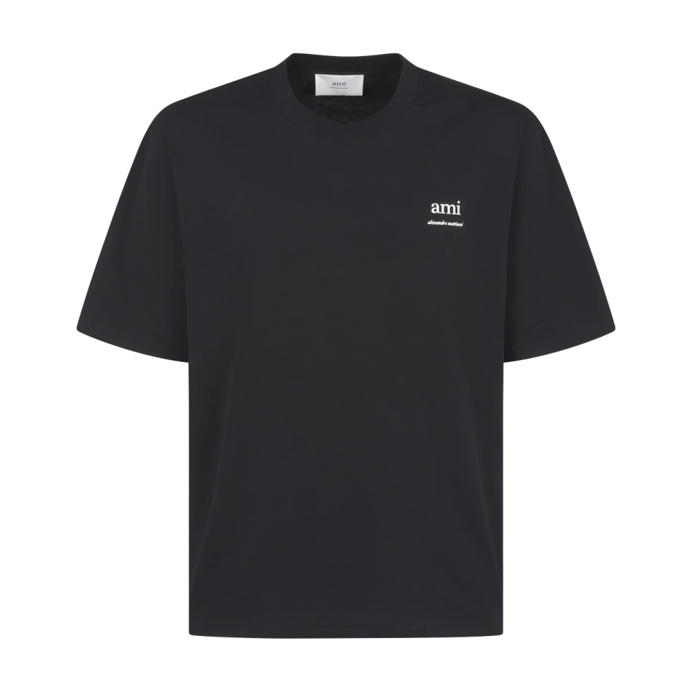 Ami Paris T-Shirts Black Heren