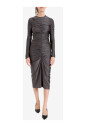 elegante-robe-midi-drapee