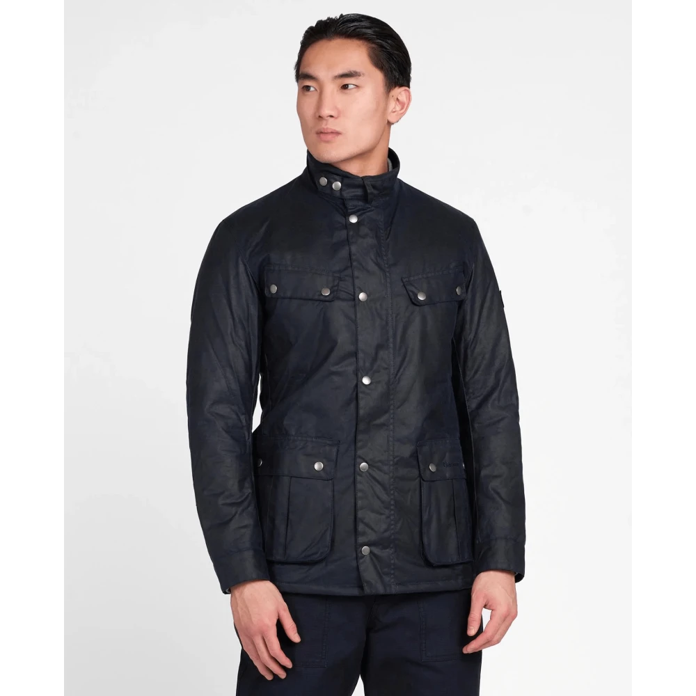 Barbour Duke Cerata Waxjas Blue Heren