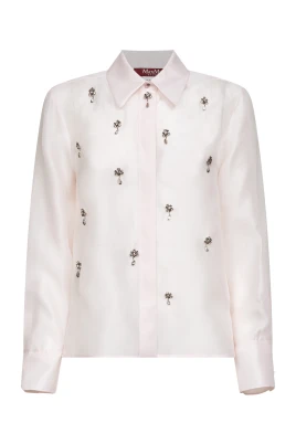 Agi Silk Organza Skjorta