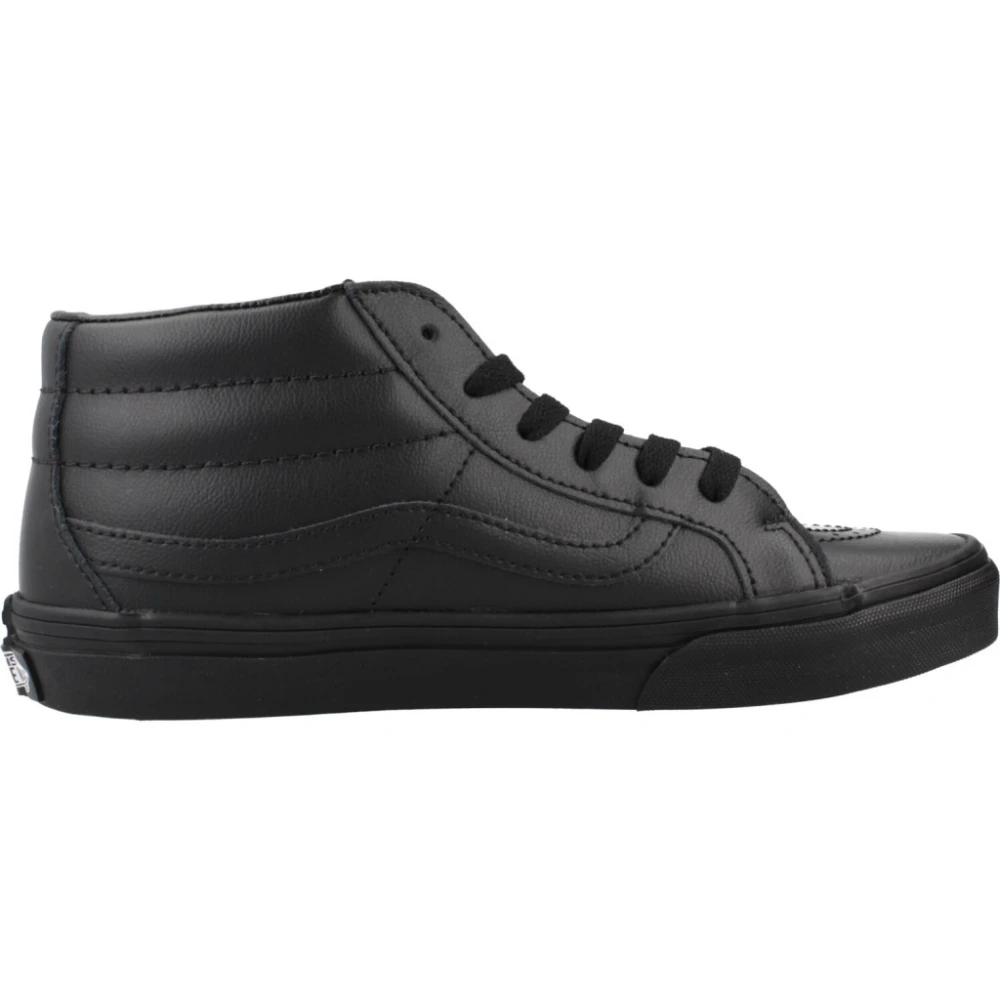 Vans Klassieke Mid-Top Sneakers voor Vrouwen Dames Schoenen Zwart