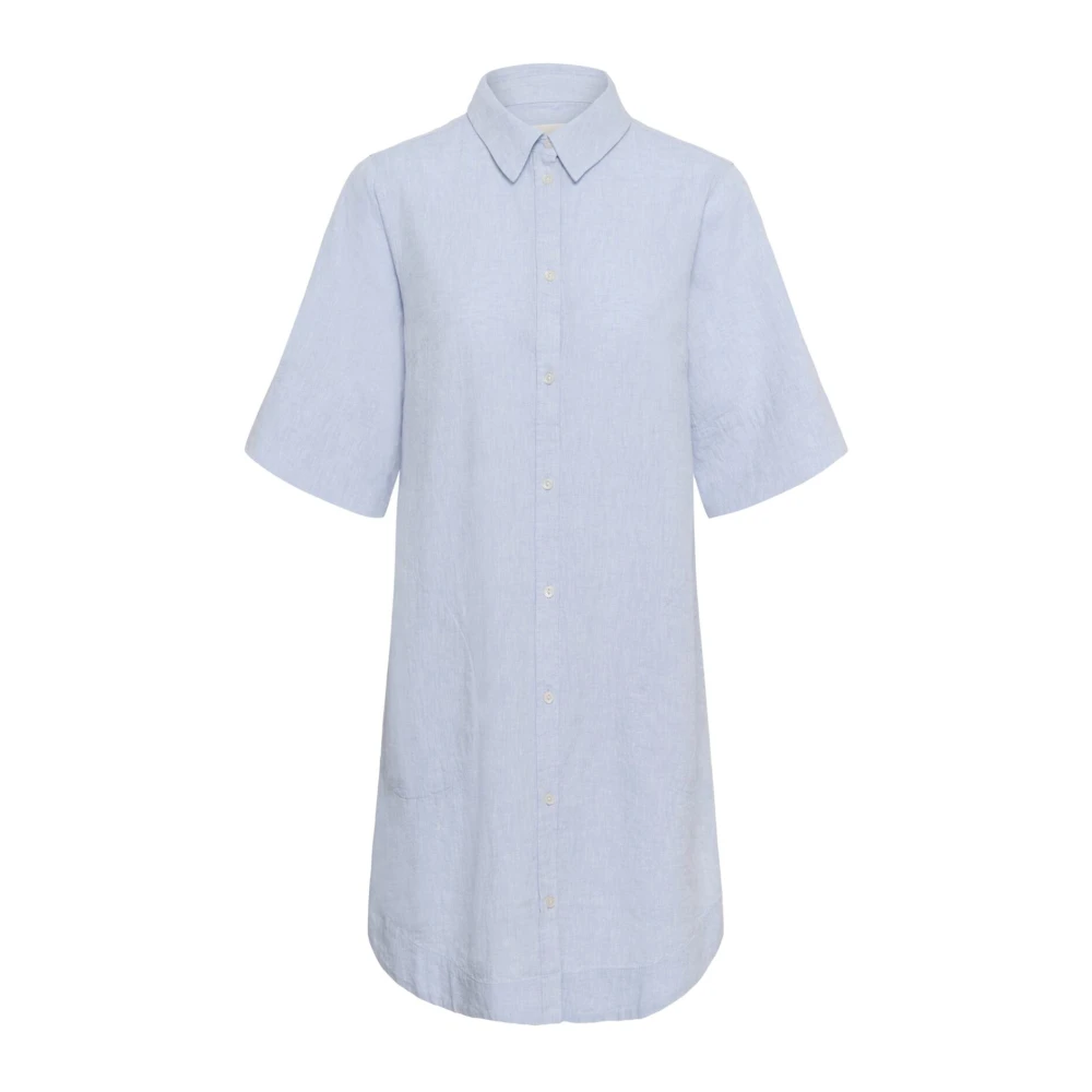 Part Two Women's Blue Shirt Dresses - Shirt Dresses - 2XL - Dresses