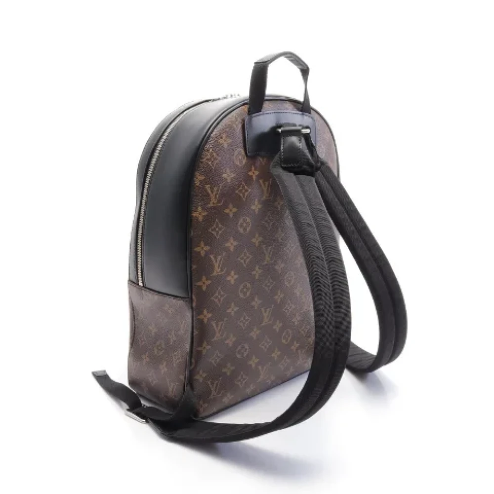 Louis Vuitton Vintage Pre-owned Canvas backpacks Brown Dames
