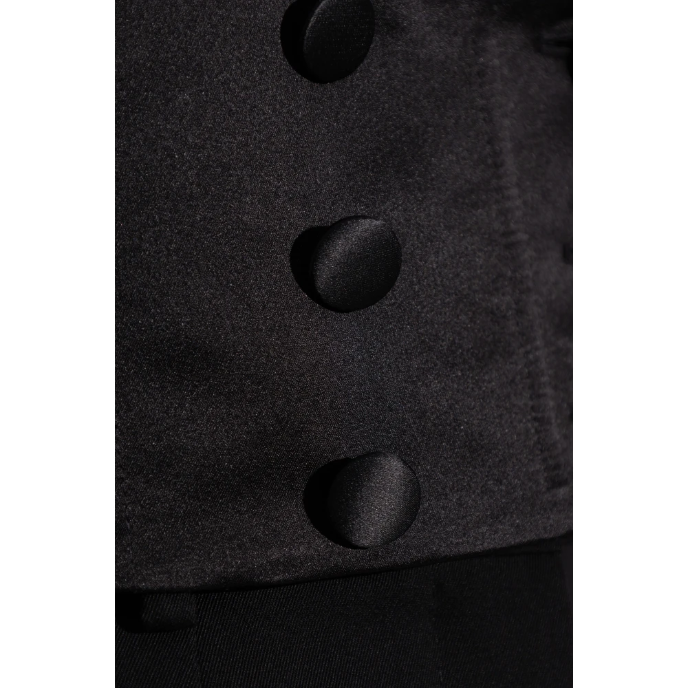 Dolce & Gabbana Zijden vest Black Dames