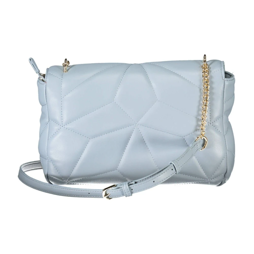 Valentino by Mario Valentino Blauwe Schoudertas met Verstelbare Band Blue Dames
