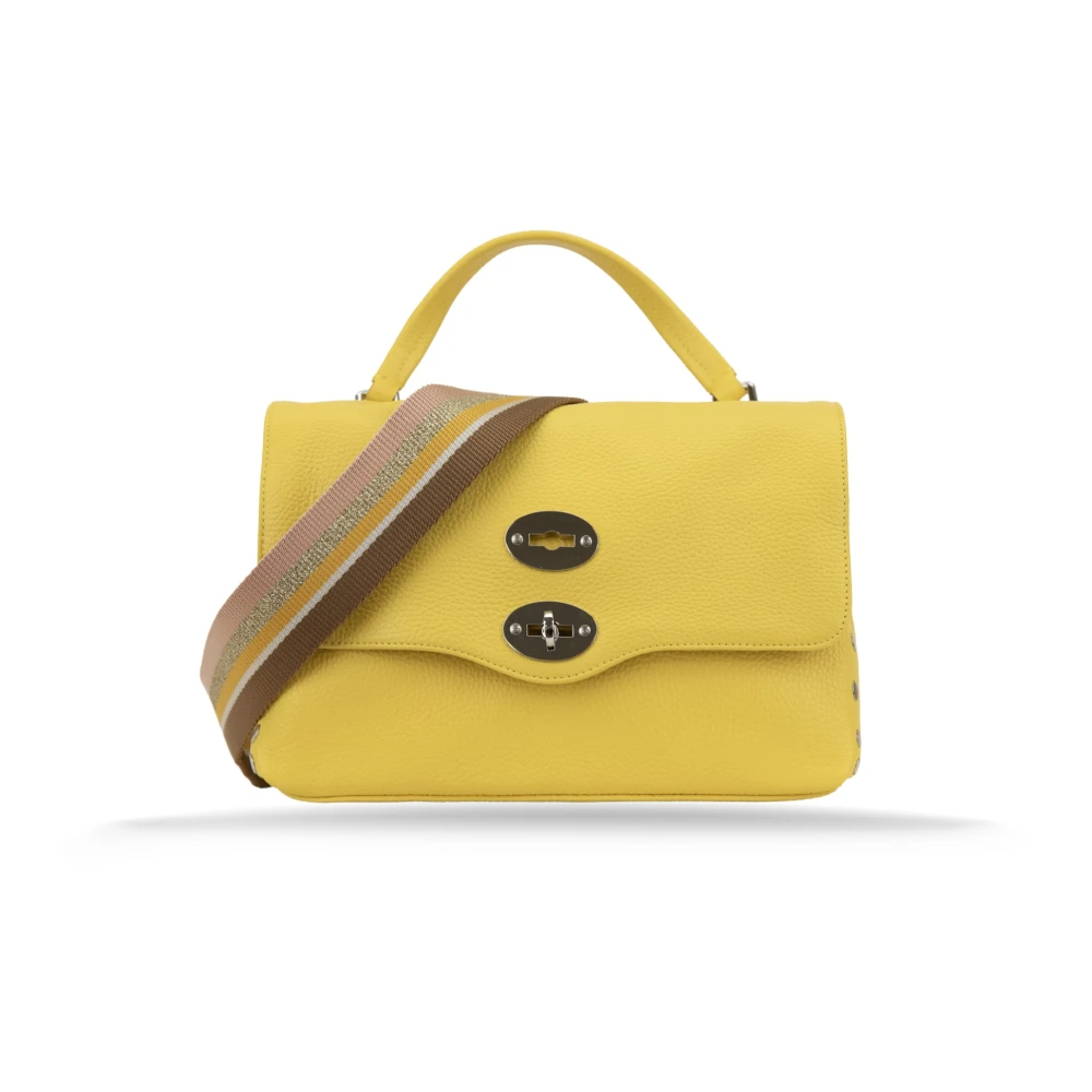 Zanellato Women's Yellow Leather Shoulder Bag Girello - Handbags - One Size - Bags