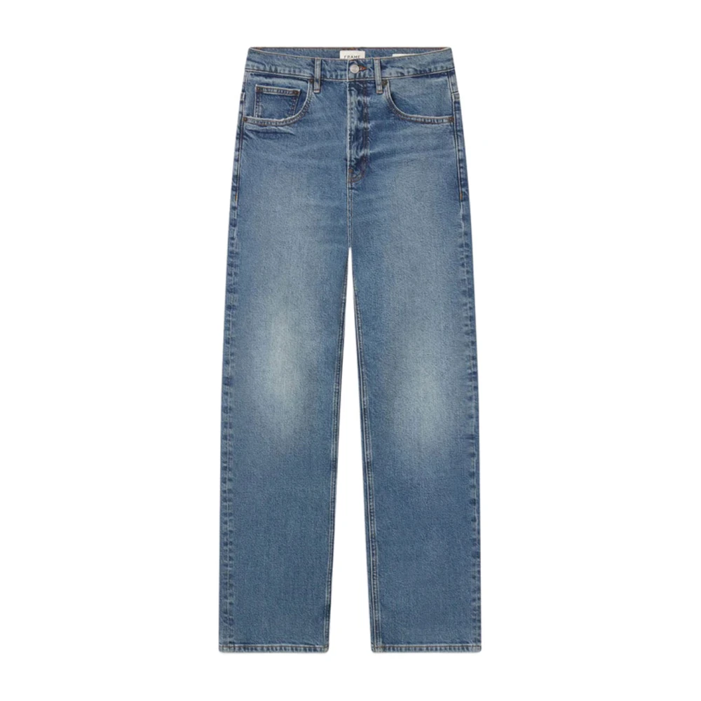 Frame Men's Blue Straight Fit Jeans, W33, The Straight Jean