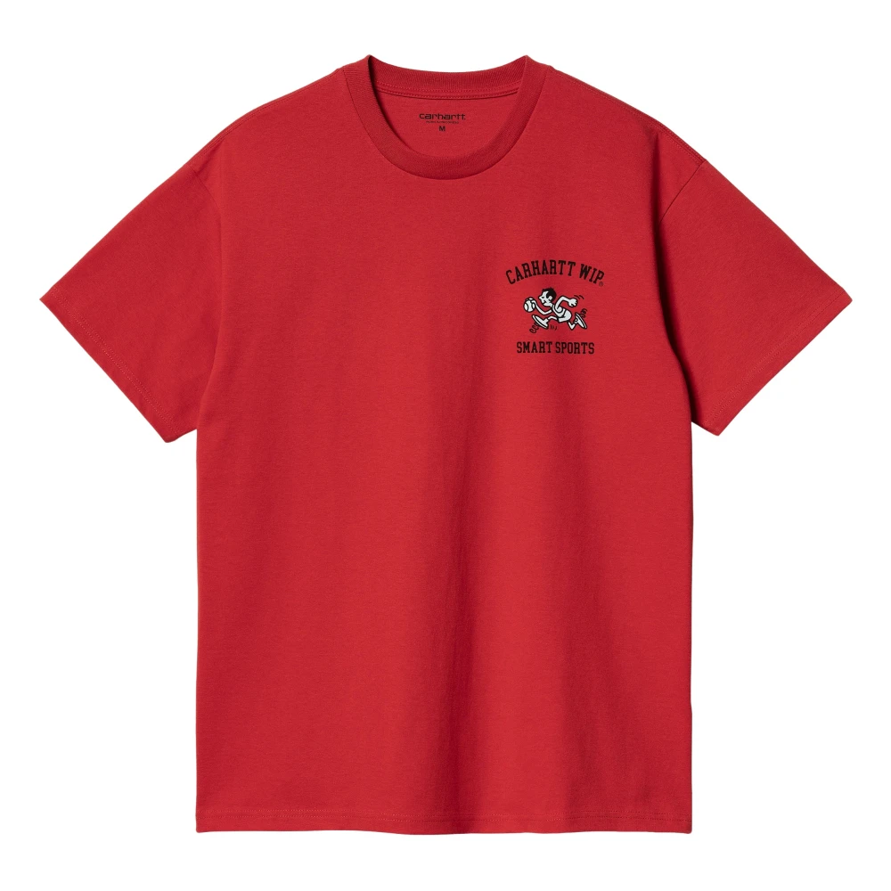 Carhartt WIP Smart Sports T-Shirt met Grafische Print Red Heren