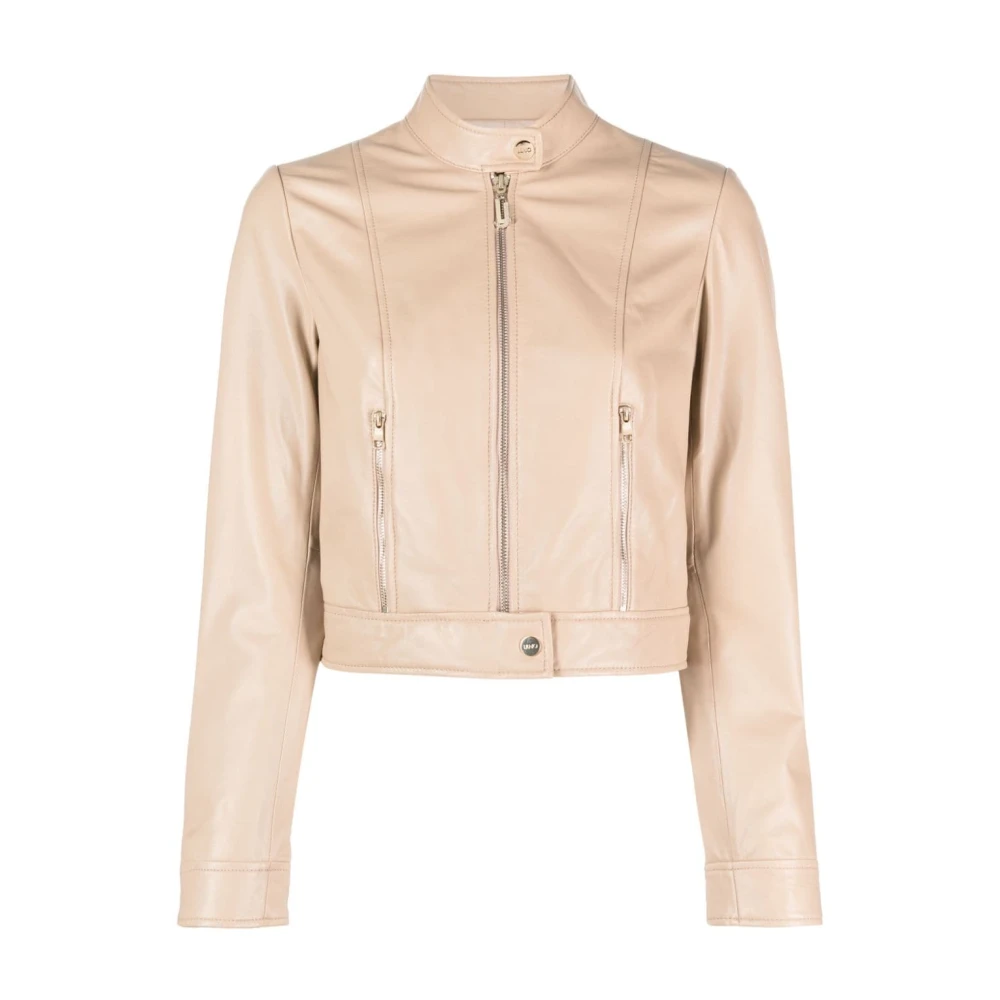 Jackets > Leather Jackets - - Liu Jo - Modalova