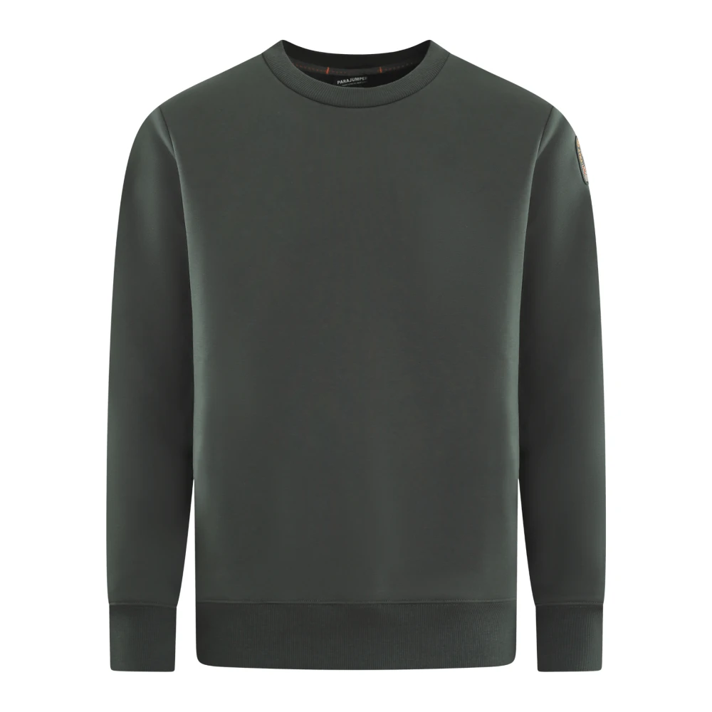 Parajumpers Groene Crew Neck Trui Green Heren