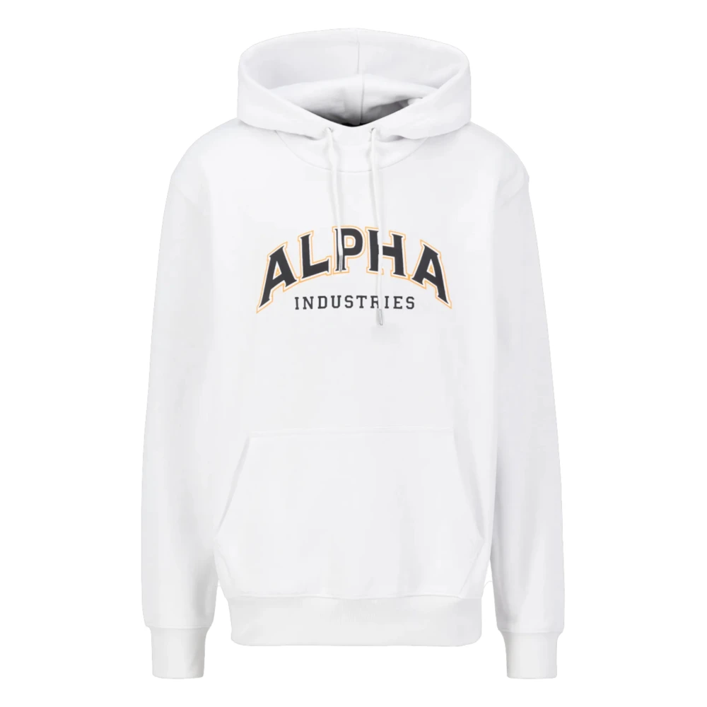 alpha industries Heren Sweatshirts en Hoodies White Heren