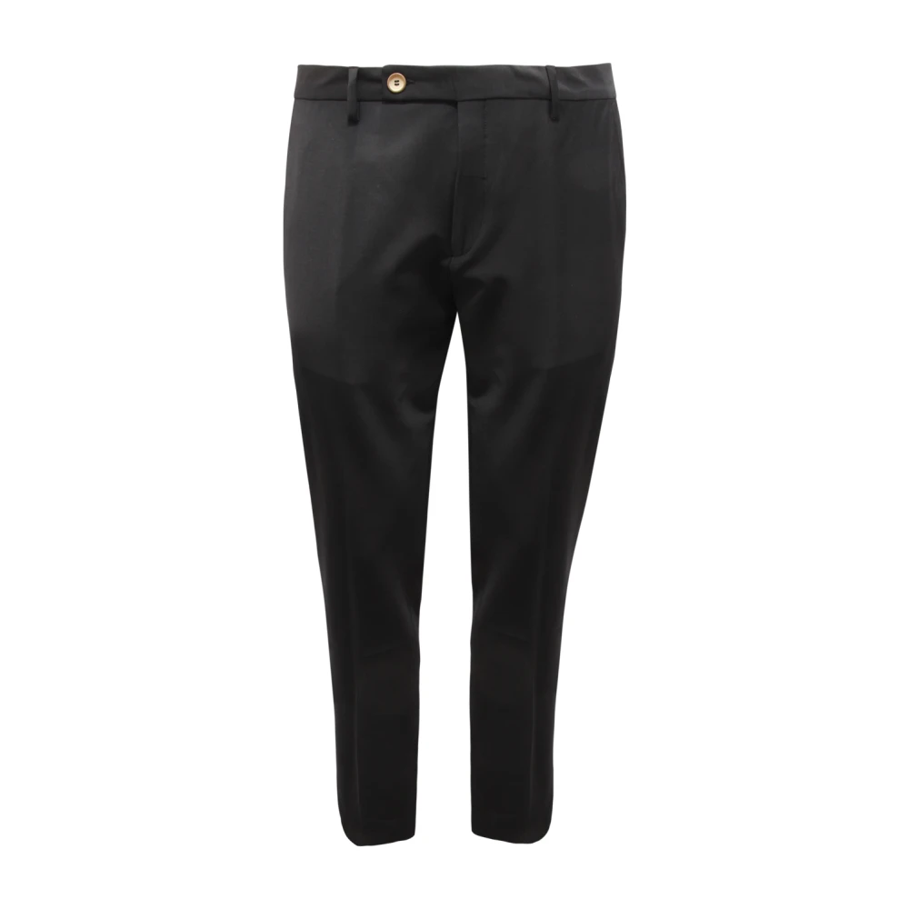 Entre Amis Men's Black Tk America Corto - Slim-Fit Trousers - W40 - Trousers