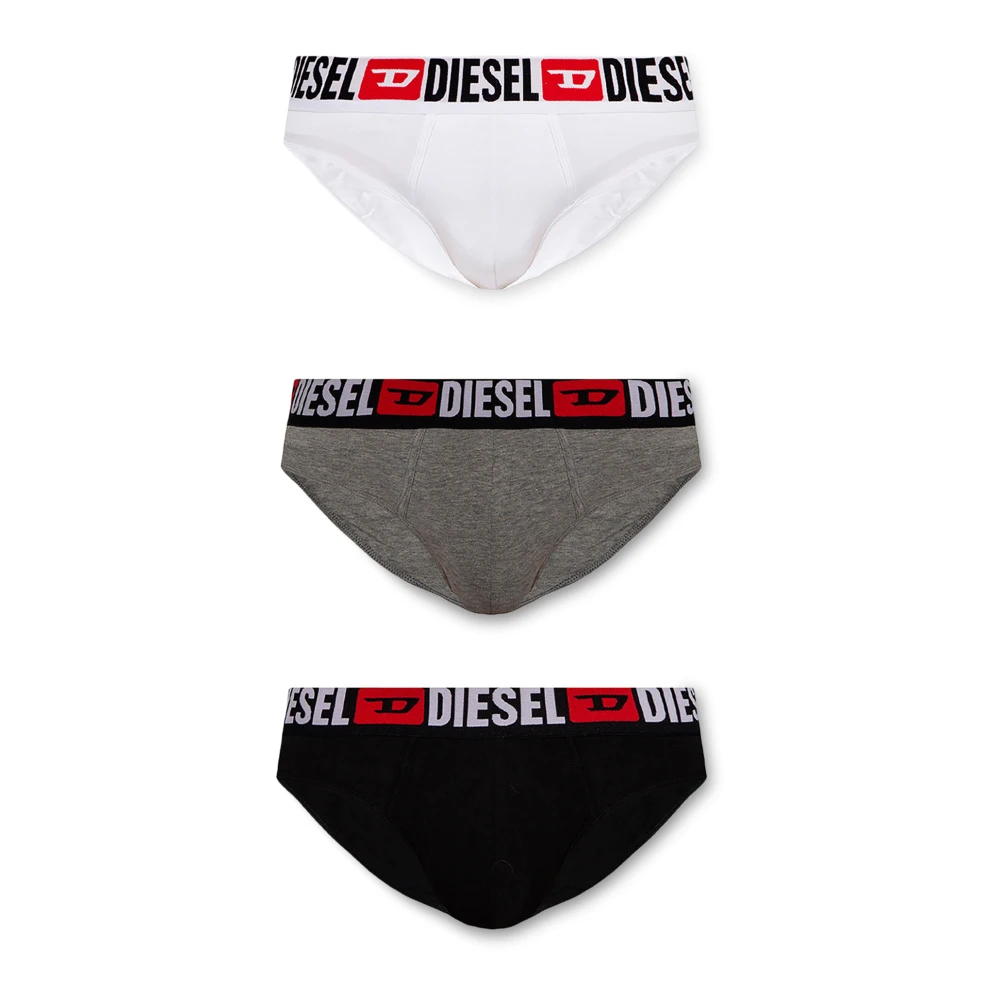Diesel Merkonderbroeken 3-pack Multicolor Heren