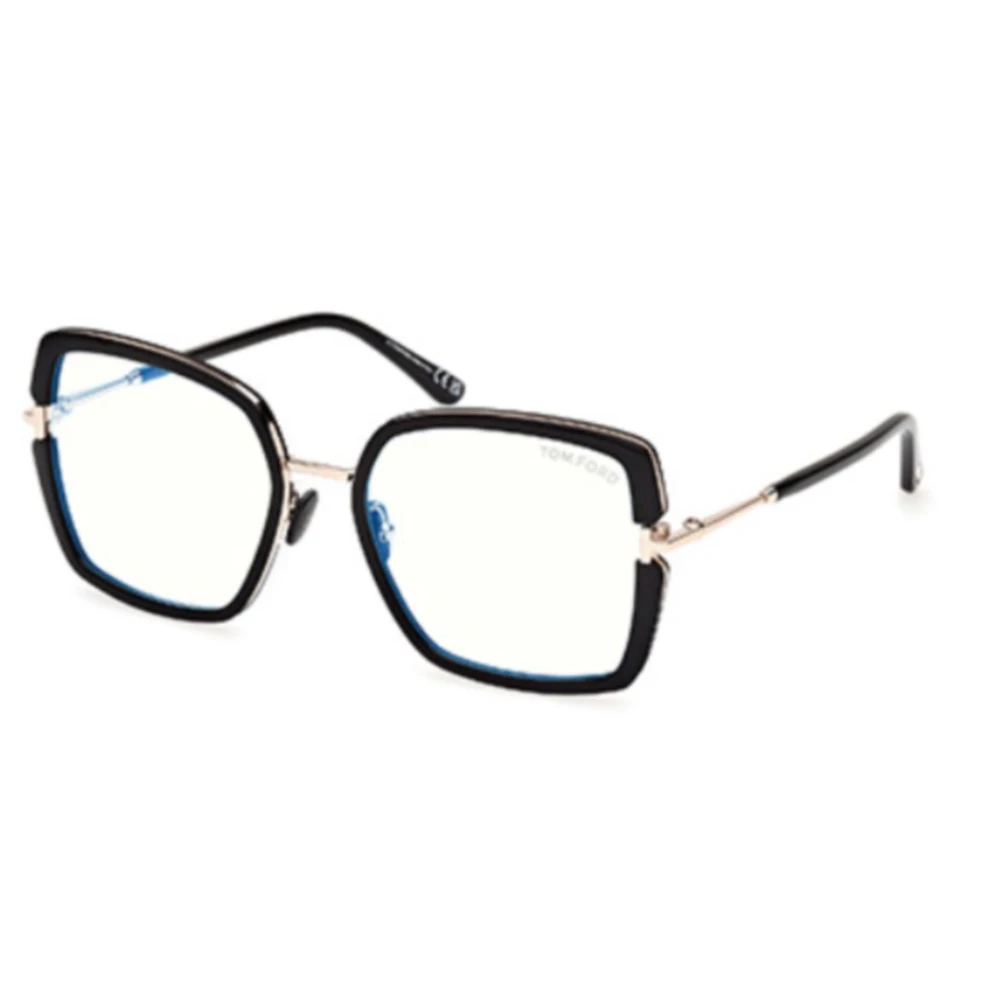 Tom Ford Stijlvolle Zwarte Zonnebril Black Dames