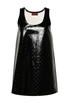 GG Embossed Mini Dress