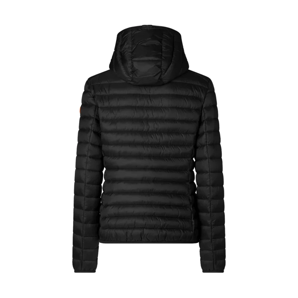 Save The Duck Zwarte winterjas voor dames Black Dames