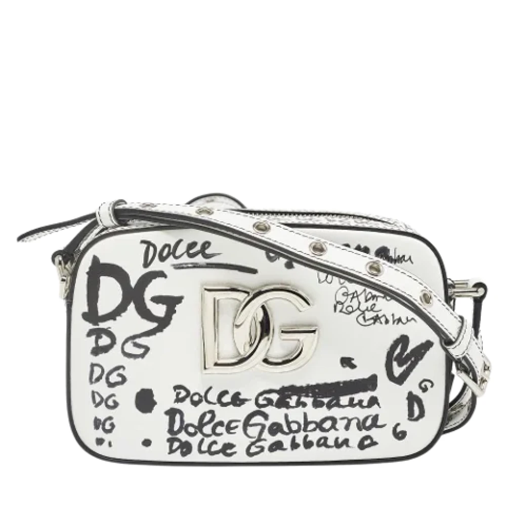 Dolce & Gabbana Pre-owned Leather crossbody-bags White Dames