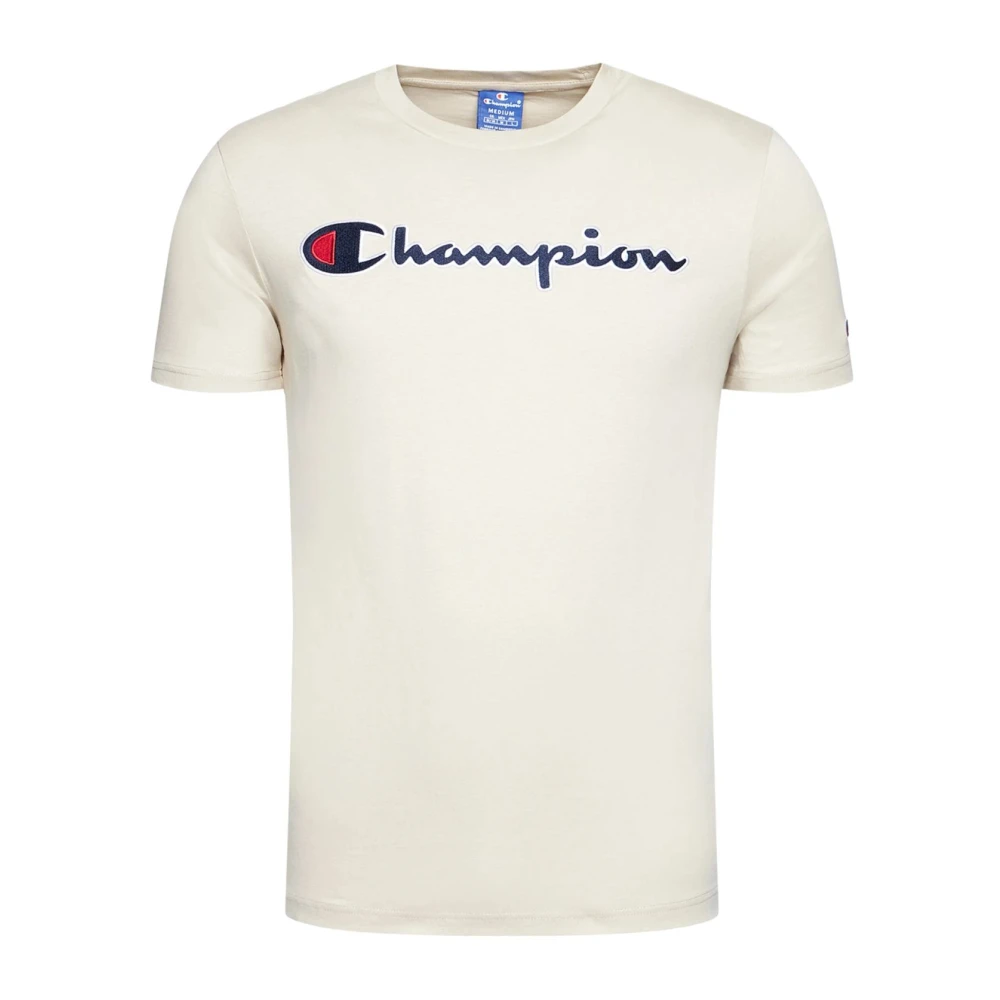 Champion Korte Mouw T-shirt White Heren