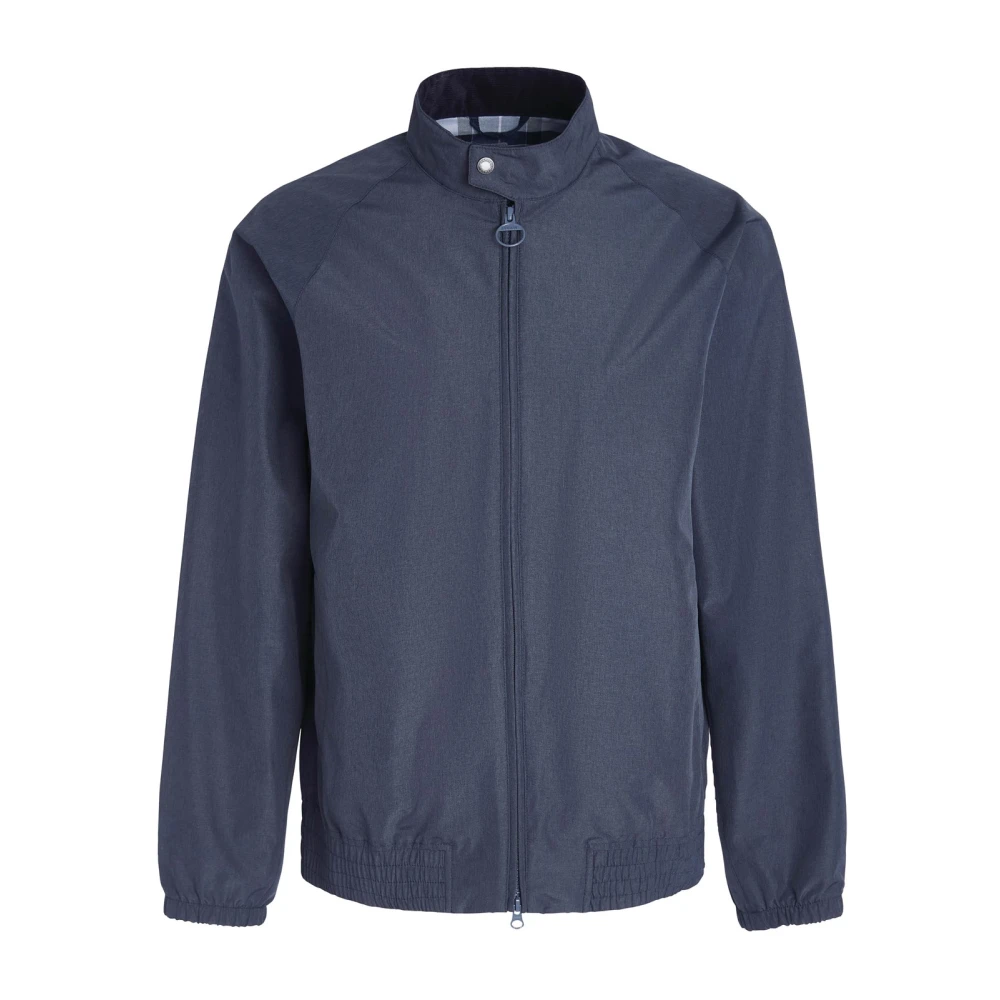 Barbour Navy Zomer Windjack Jas Blue Heren