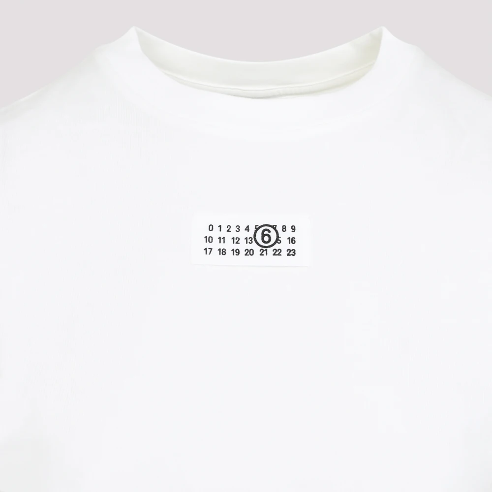 MM6 Maison Margiela T-Shirt White Dames