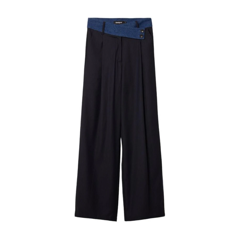 Desigual Wolmix Dames Jeans & Broeken Blue Dames