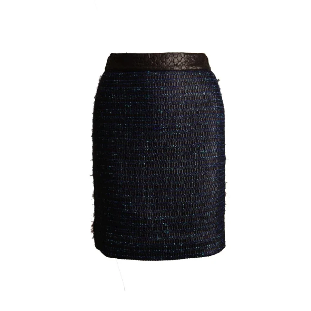 Proenza Schouler Pre-owned Wool bottoms Blue Dames