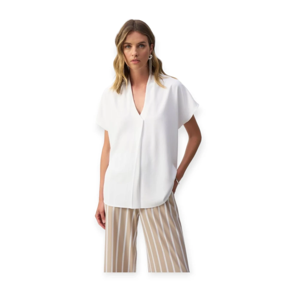 Joseph Ribkoff Polyester Blouse met Moderne Stijl White Dames