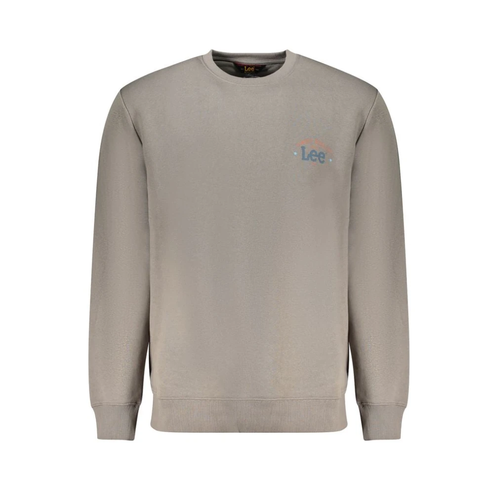 Lee , Sweatshirts, Male, Gray, Xl, Crew Neck Sweatshirt