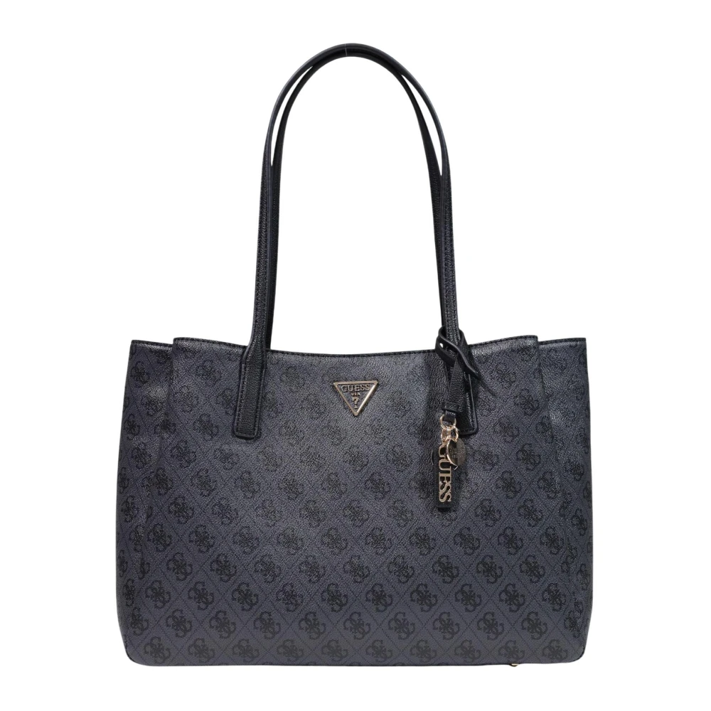 Guess Women's Gray Anadela 3 Comp Satchel - Shoulder Bags - One Size - Bags
