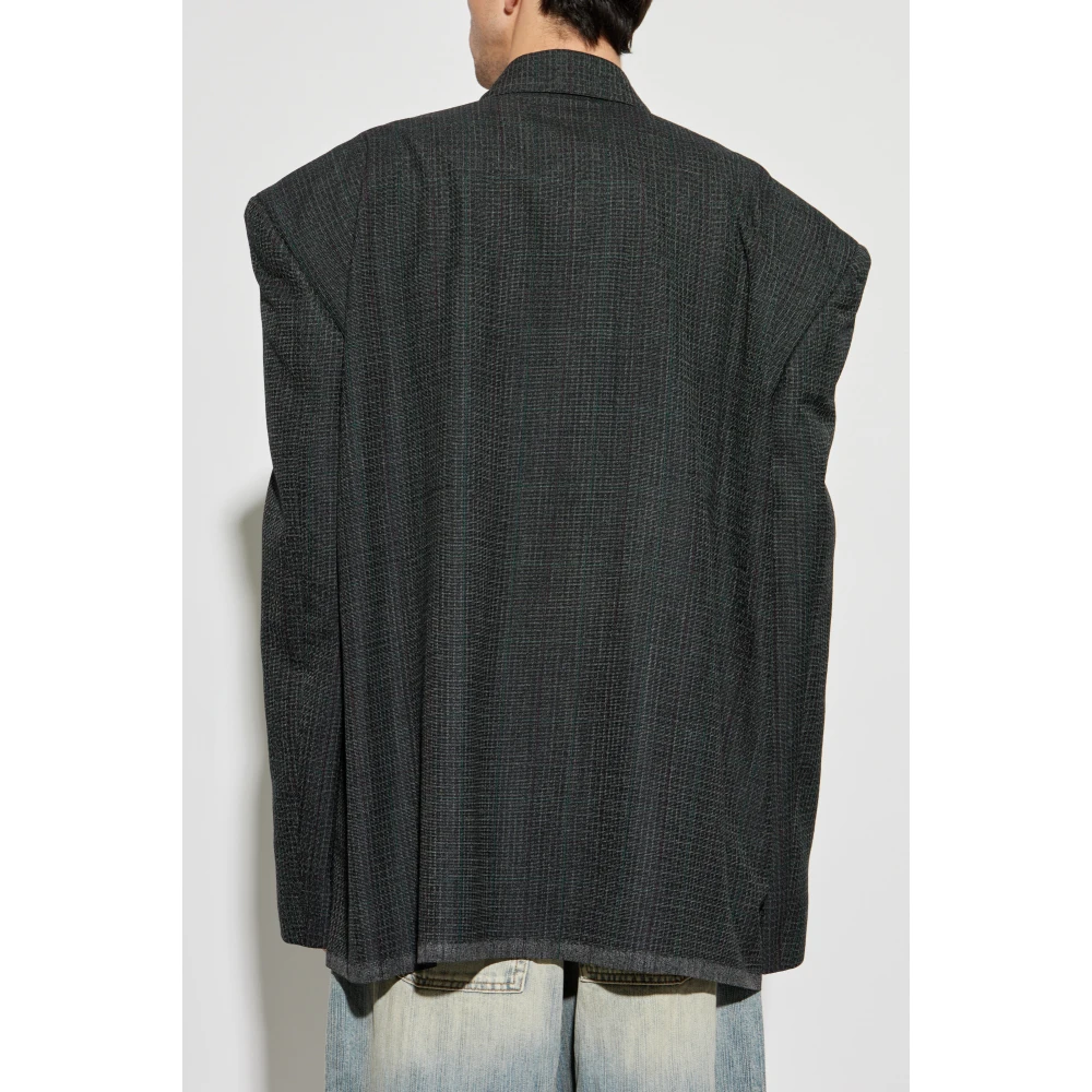 Balenciaga Wollen blazer Gray Heren