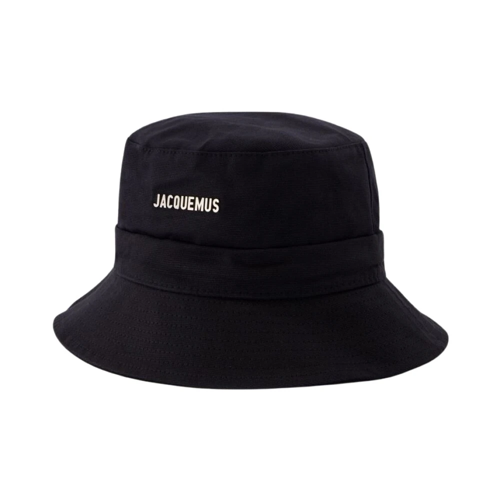 Jacquemus Women's Black Accessories, 58 Cm, Le Bob Gadjo Knotted Bucket Hat