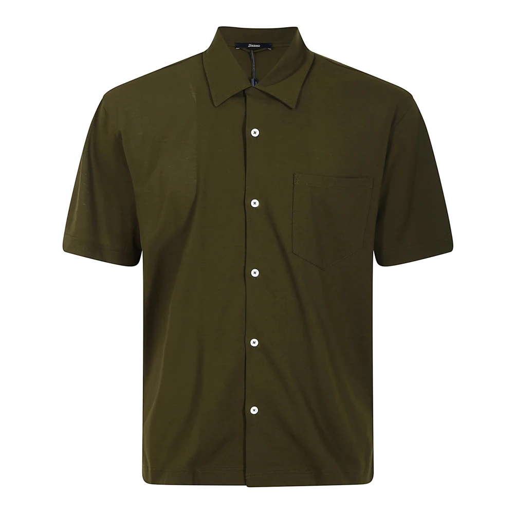 Shirts > Short Sleeve Shirts - - Herno - Modalova