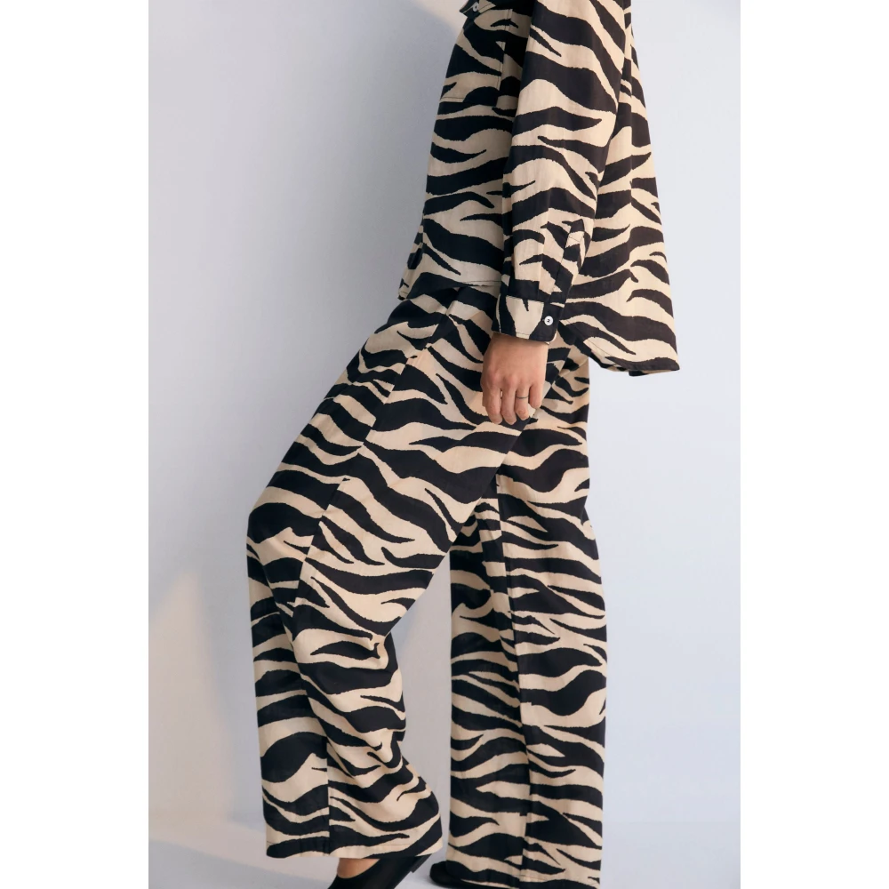 The New Society Kavala Woman Pant Black Dames