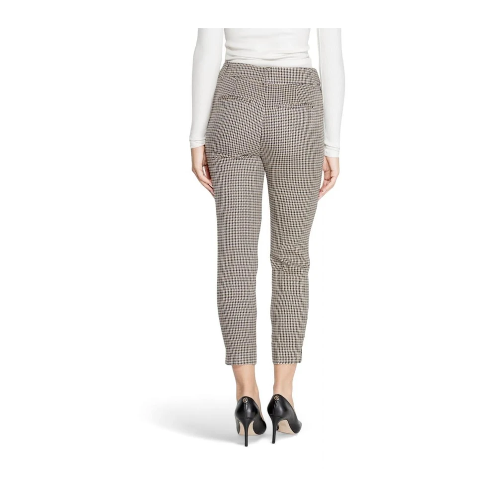 Only Beige Mix Dames Herfst Broek Beige Dames
