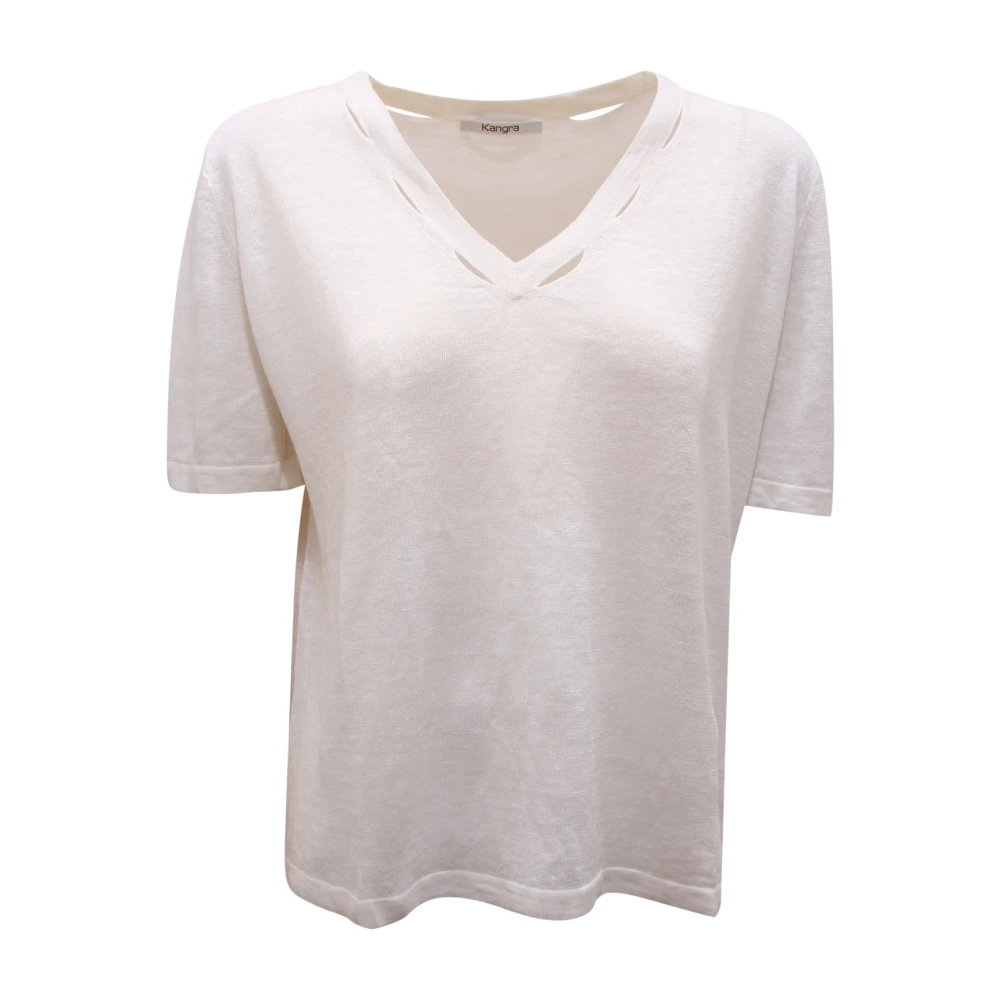 Knitwear > V-neck Knitwear - - Kangra - Modalova