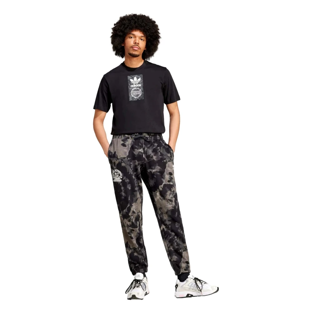 Adidas T-shirt Black Heren