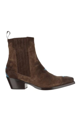 Mockaboots med blockklack
