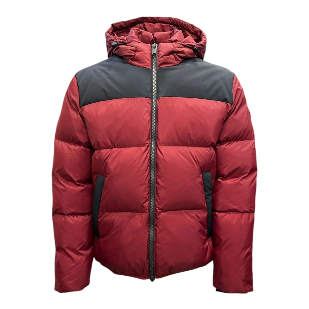 Harmont & Blaine Jas met rode en blauwe capuchon voor mannen XL Red Heren