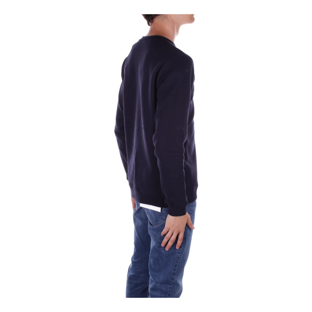 Dondup Blauwe Logo Sweater Blue Heren