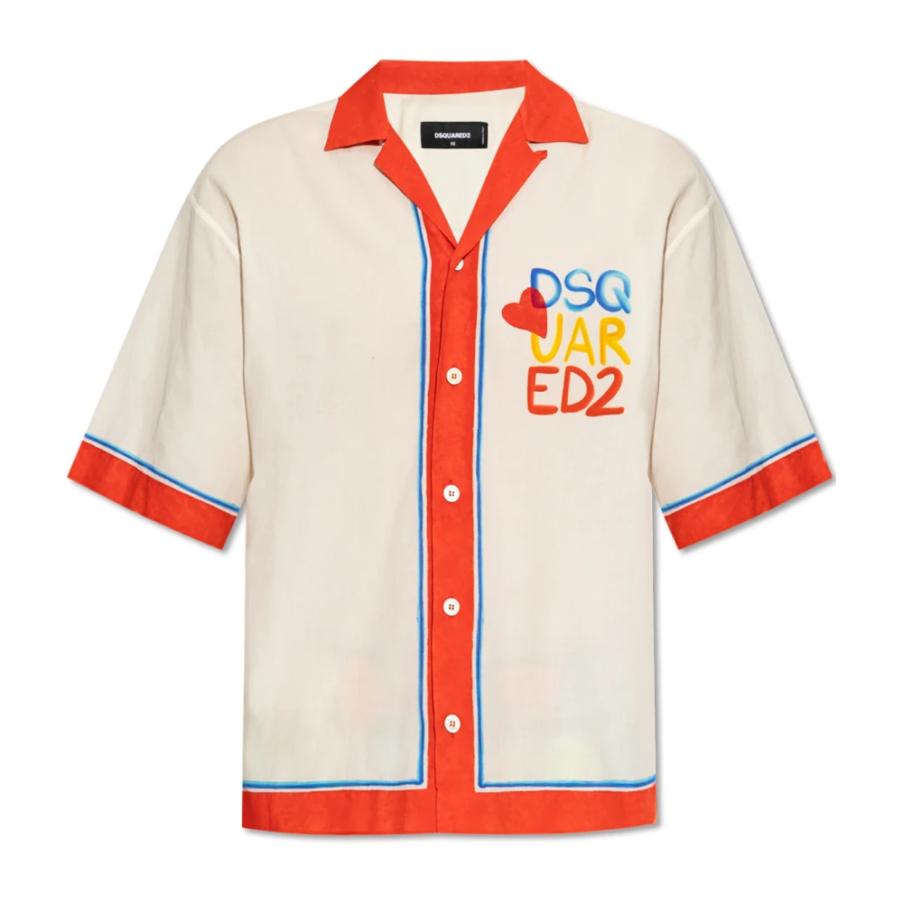 Shirts > Short Sleeve Shirts - - Dsquared2 - Modalova
