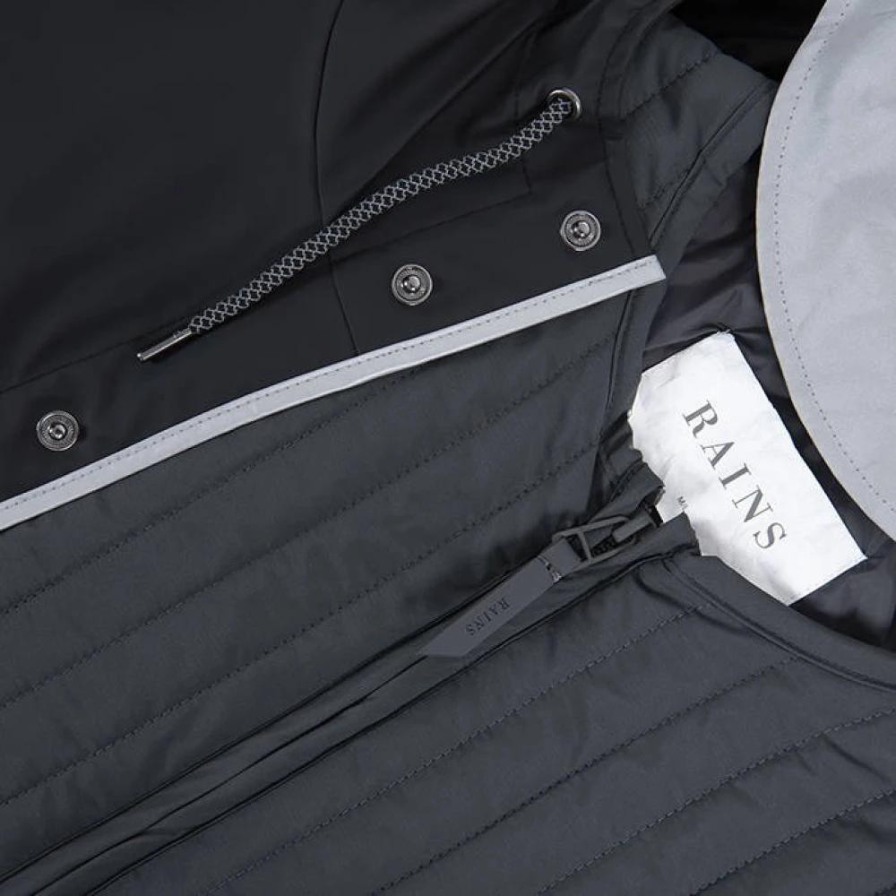 Rains Lichtgewicht Jas Black Heren