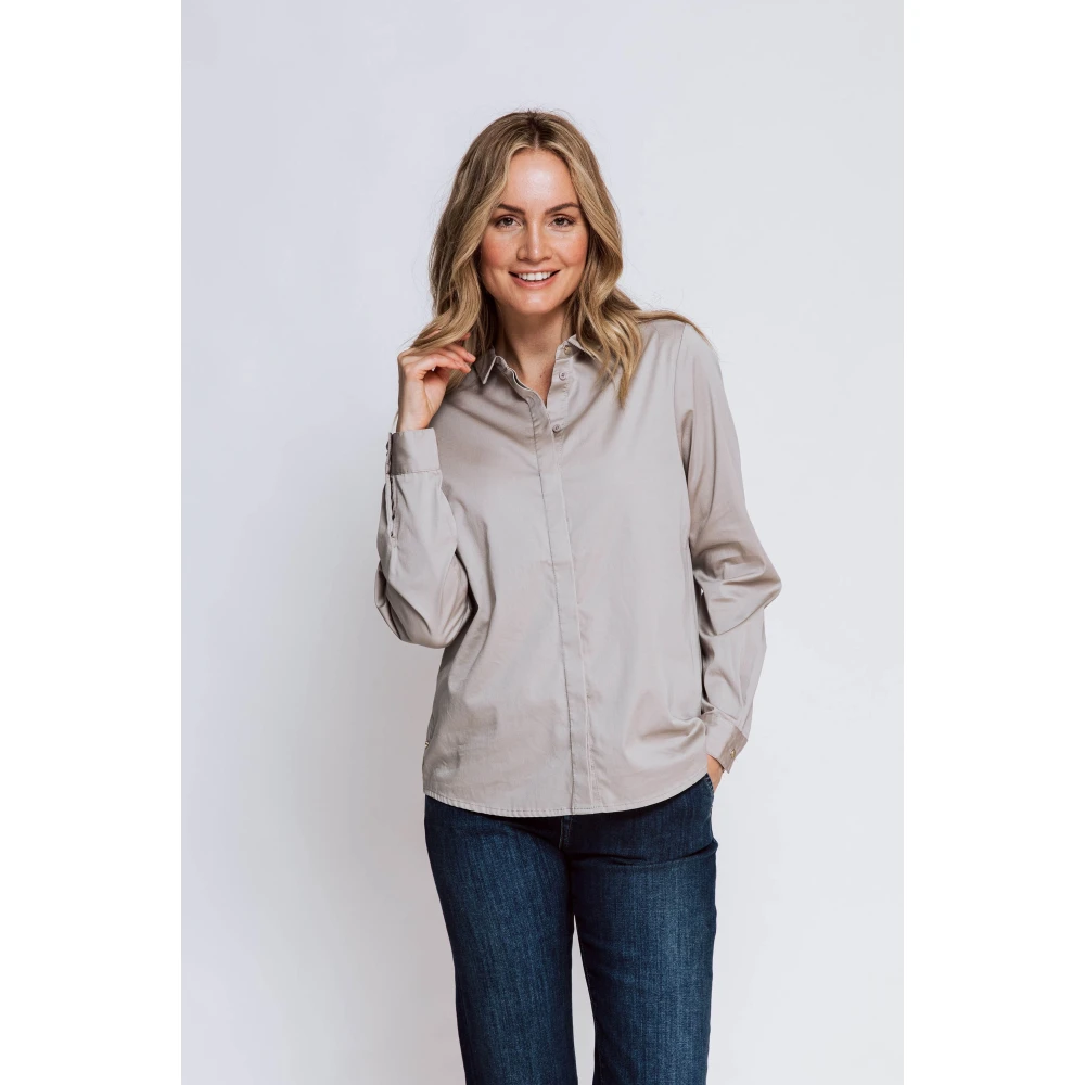 Zhrill Blouse Resi Grijs Gray Dames