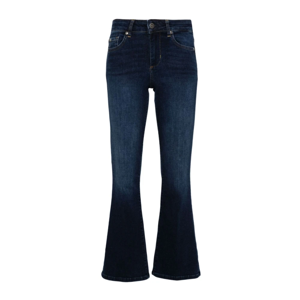 Liu Jo Blauwe Flared Jeans Blue Dames