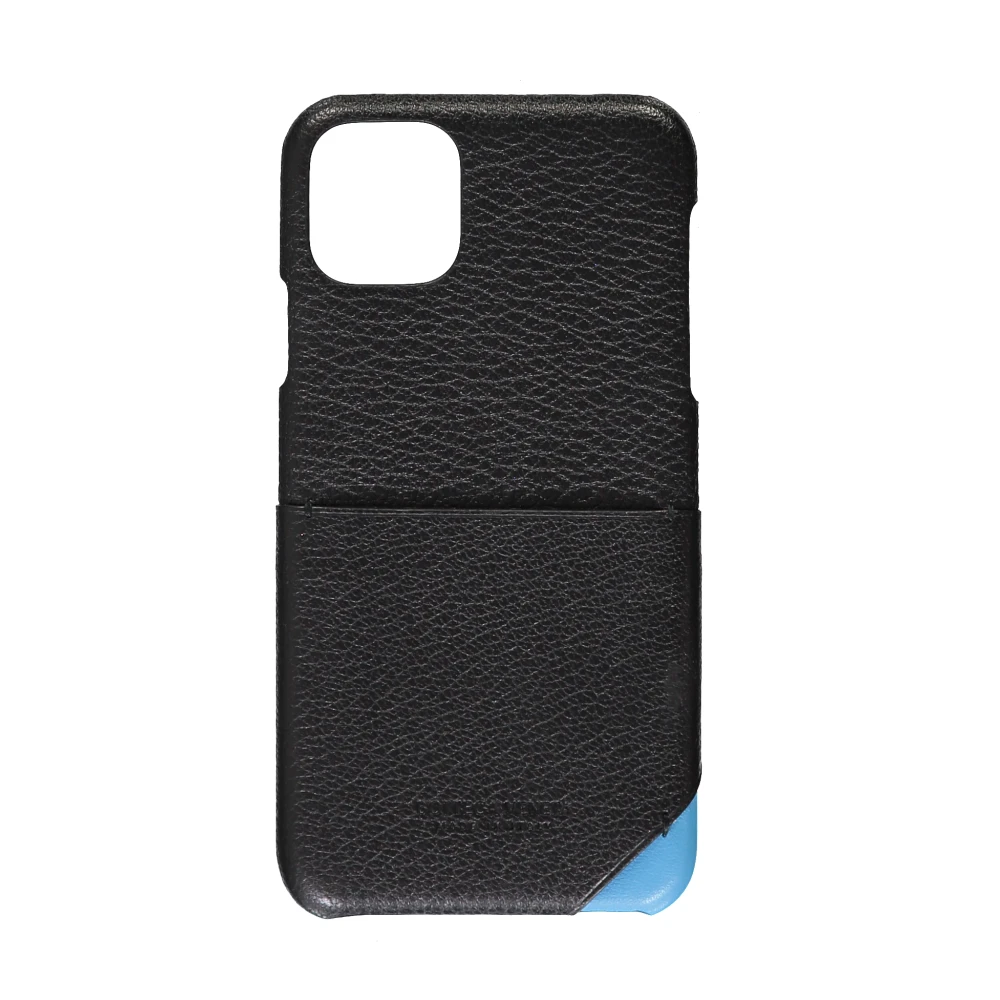 Bottega Veneta XI PRO iPhone Hoes Achterzak Black Heren