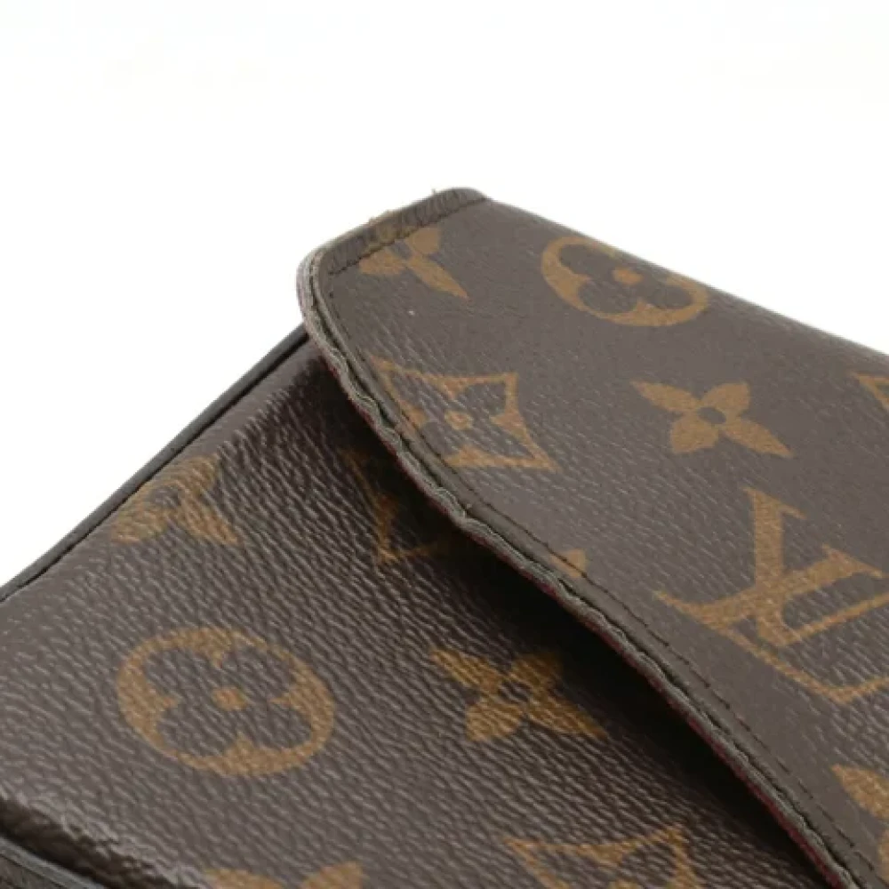 Louis Vuitton Vintage Pre-owned Canvas shoulder-bags Brown Dames