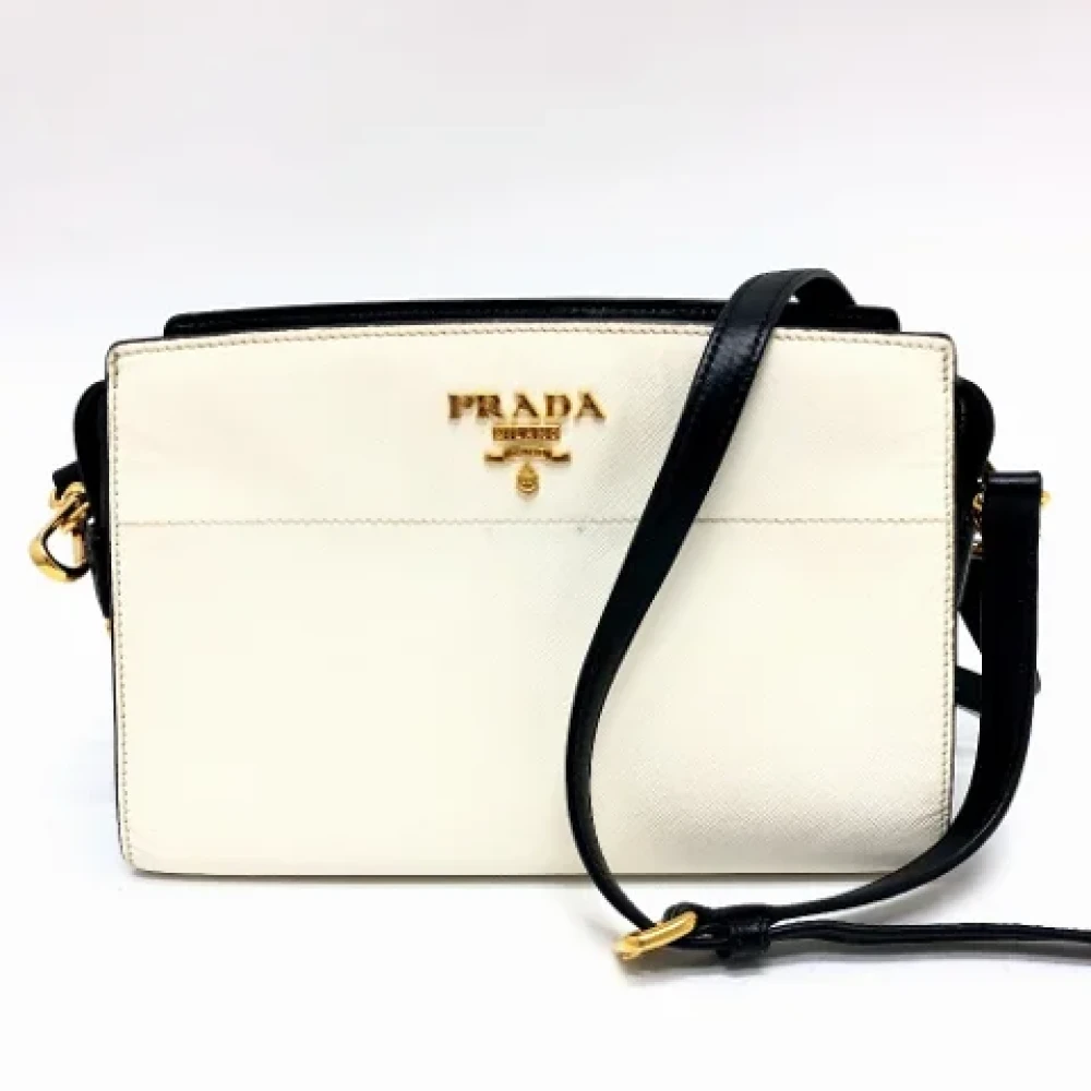 Prada Vintage Pre-owned Fabric prada-bags White Dames