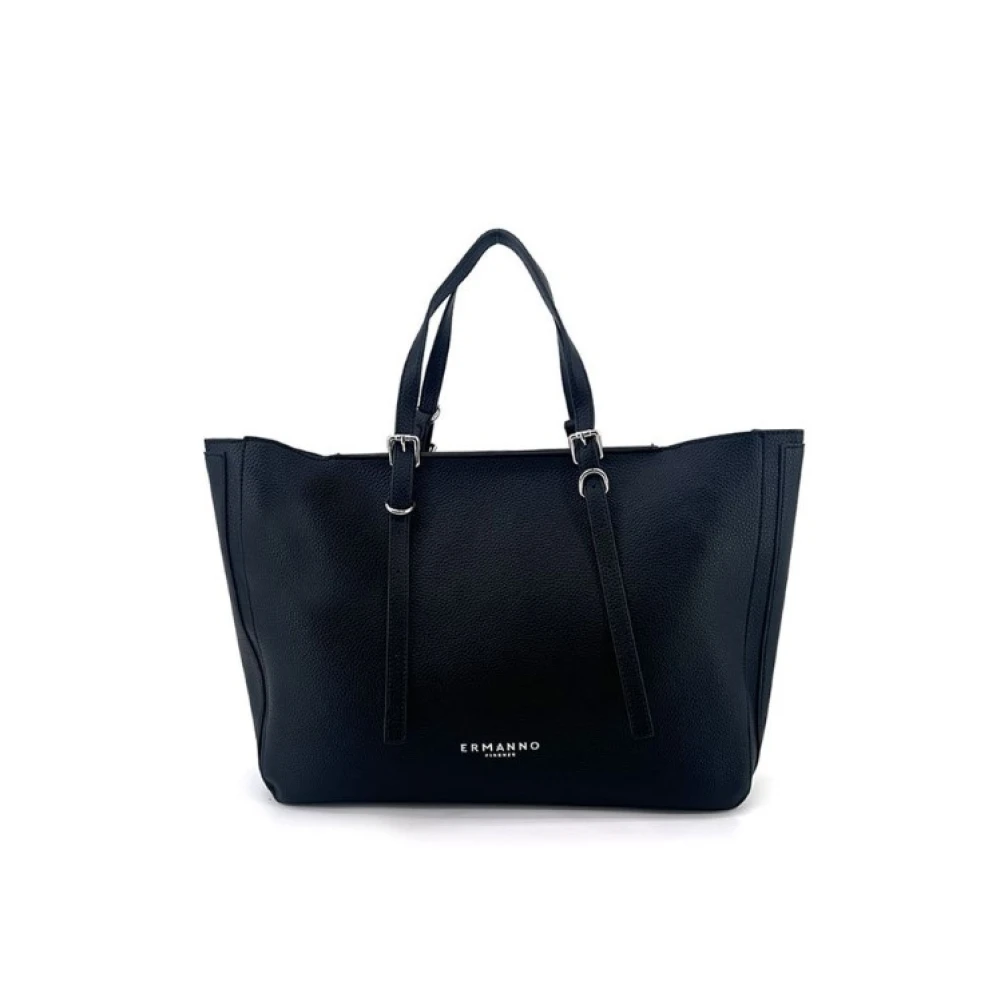 Ermanno Scervino Kleine Tote Tas Giovanna AW 24 Black Dames