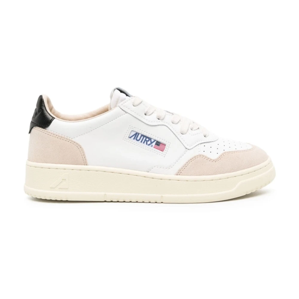 Autry Men's Multicolor Panelled Leather Trainers - Sneakers - 13 Uk - Shoes