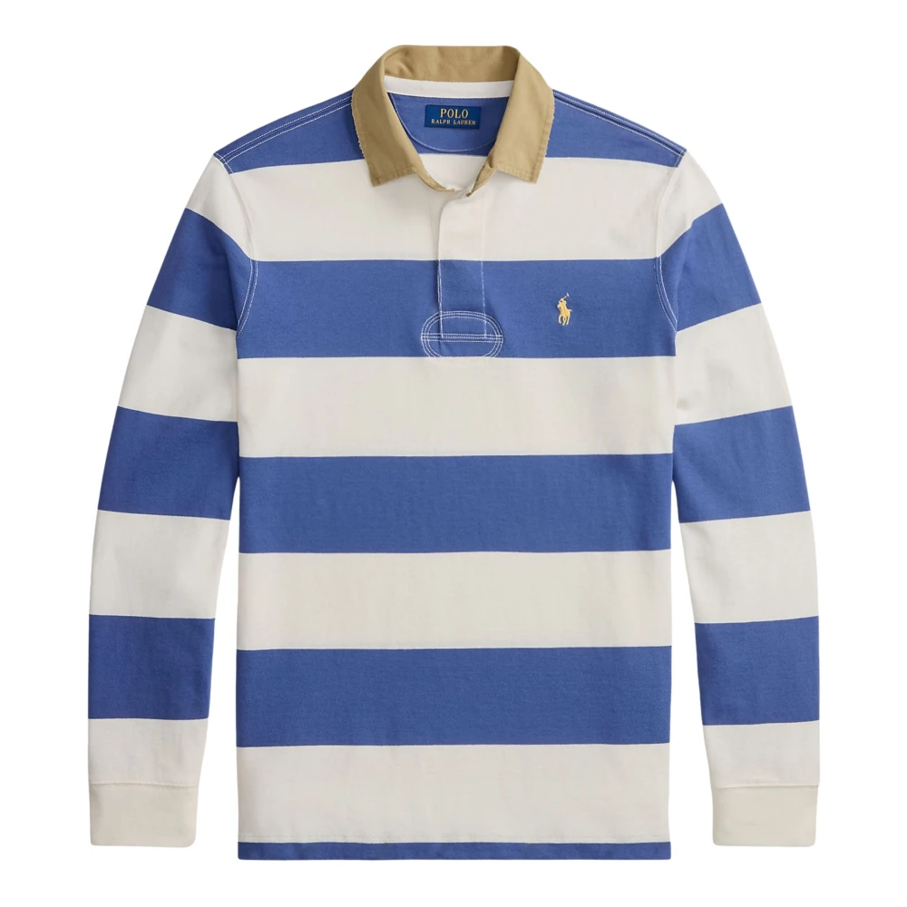 Ralph Lauren Multicolor Polo Shirts, Male, S, Striped Rugby Polo